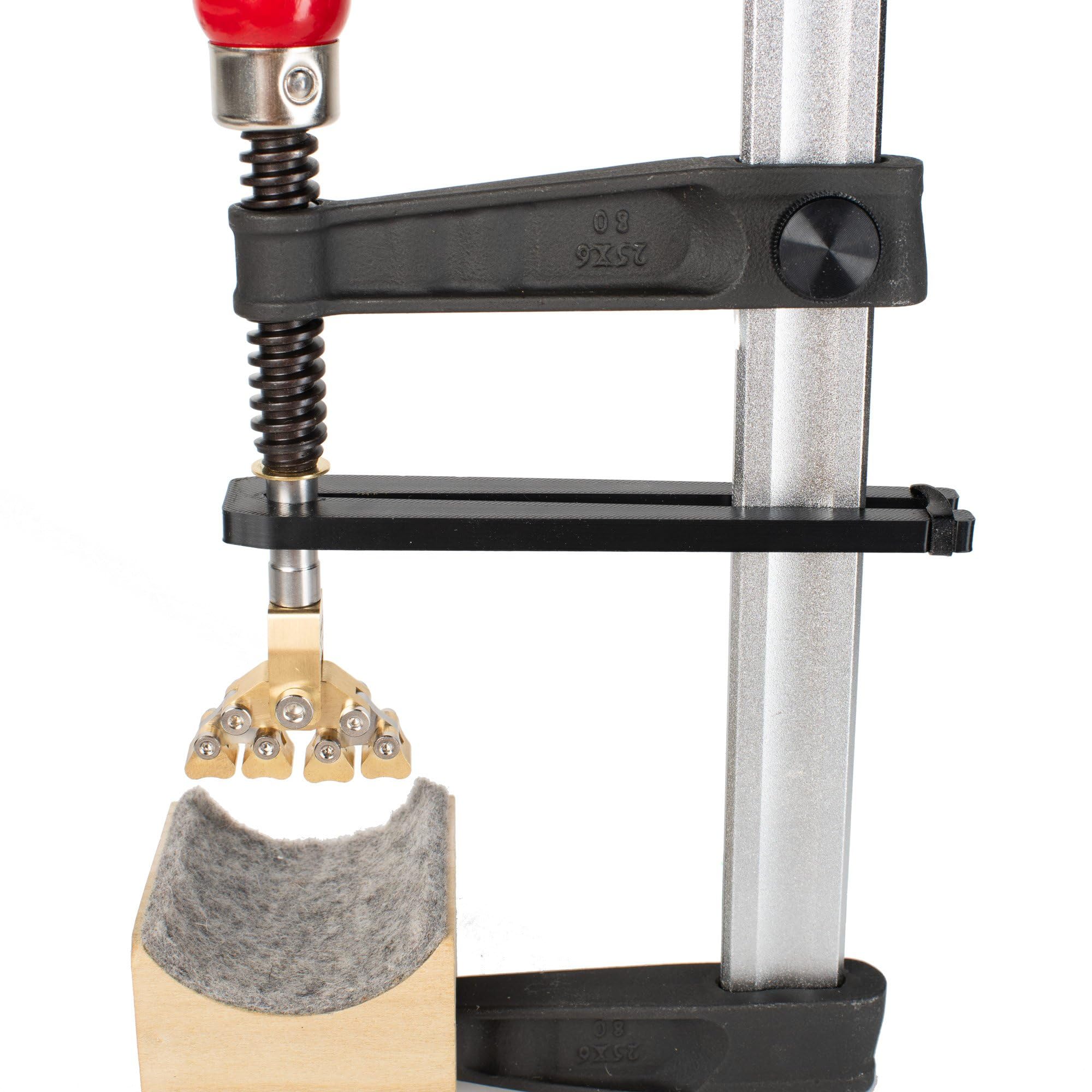 J Edwards Fractal Fret Press, Self-Adjusting Design - Adapts to Any Fingerboard Radius From 6" to Flat - Image 5