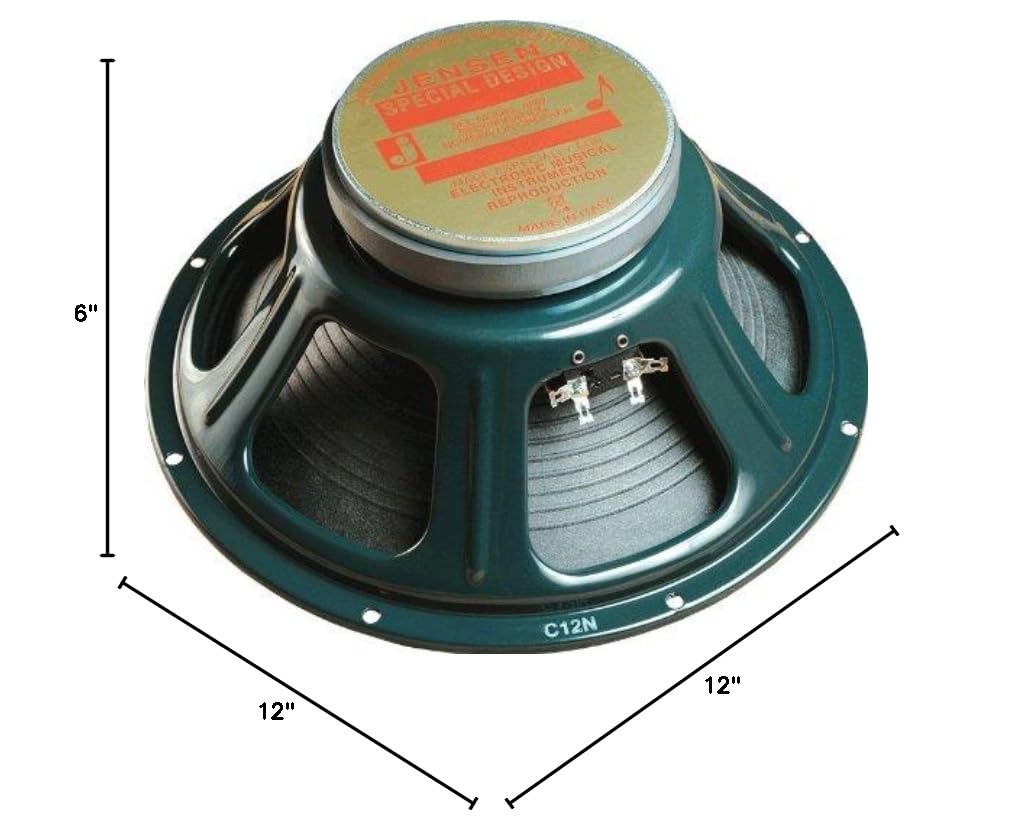 Jensen Vintage C12N8 12-Inch Ceramic Speaker, 8 ohm - Image 5