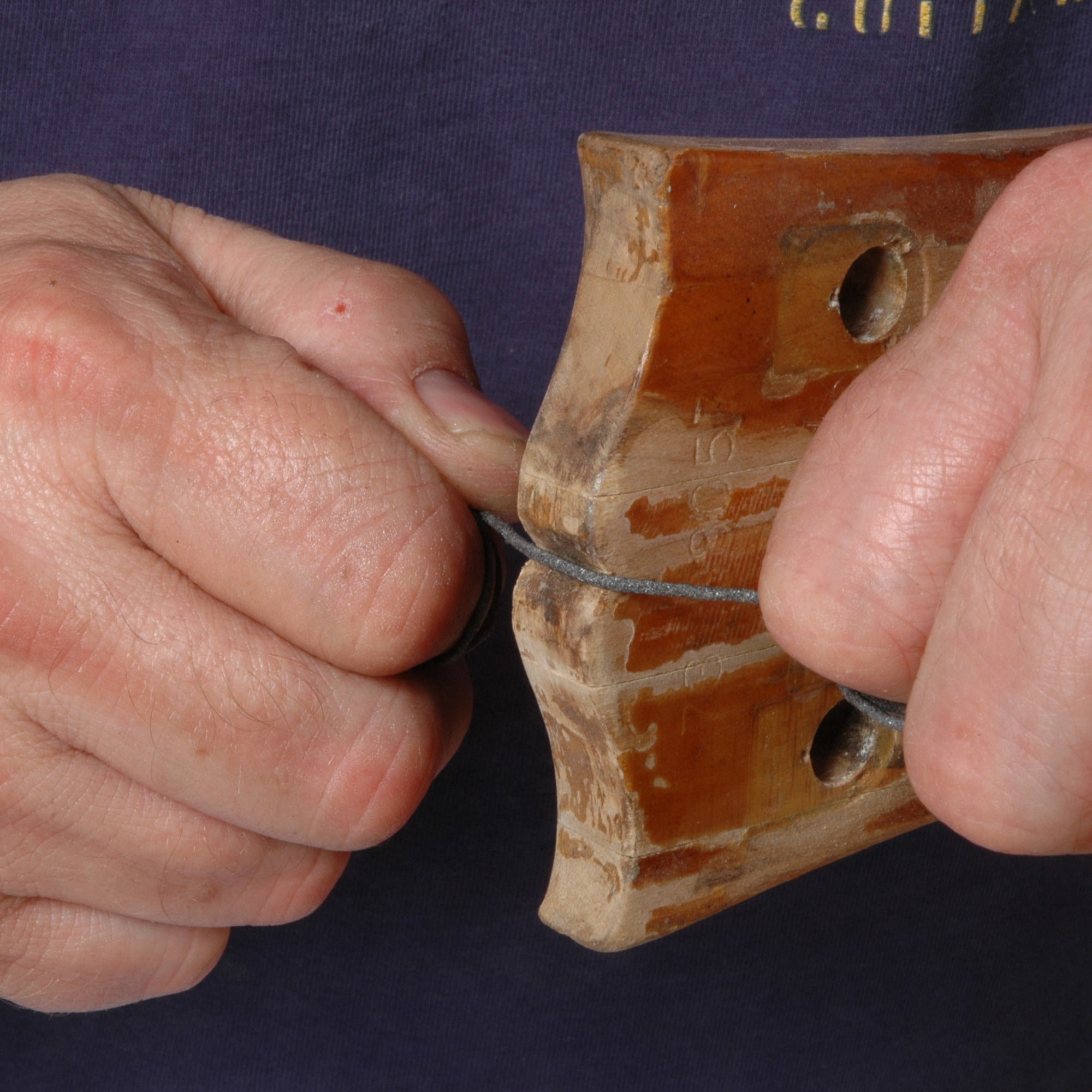 Mitchell Abrasive Cord Set of 4, 12 Foot Rolls for Guitar Nut Slot and Bridge Saddle Smoothing, Includes #52, #54, #55, & #60, Luthier Guitar Setup Repair Tool - Image 3