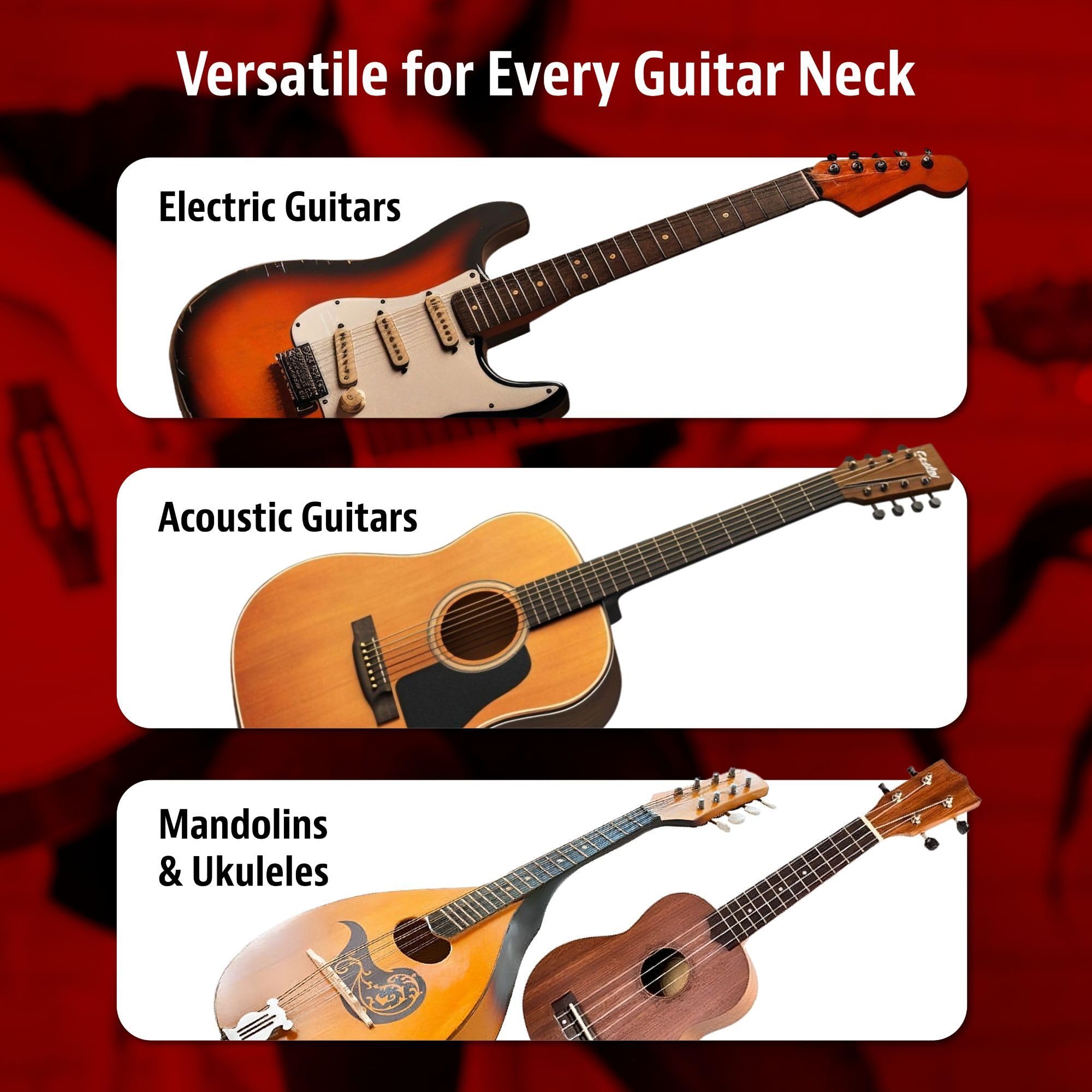 StewMac Fret Kisser + Smooth + Shine Set Bundle, Professional Luthier Guitar Repair Tools - Image 6