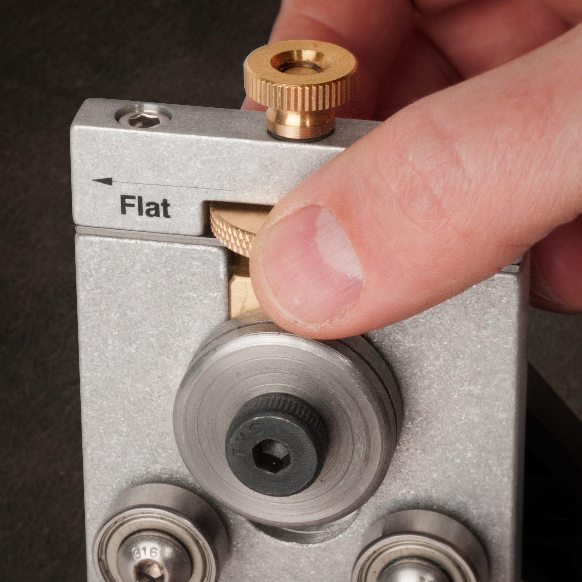 StewMac FretBender Guitar Fret Bending Tool - Adjustable Radius Fret Bender for Accurate Radiused Fretwire - Image 3