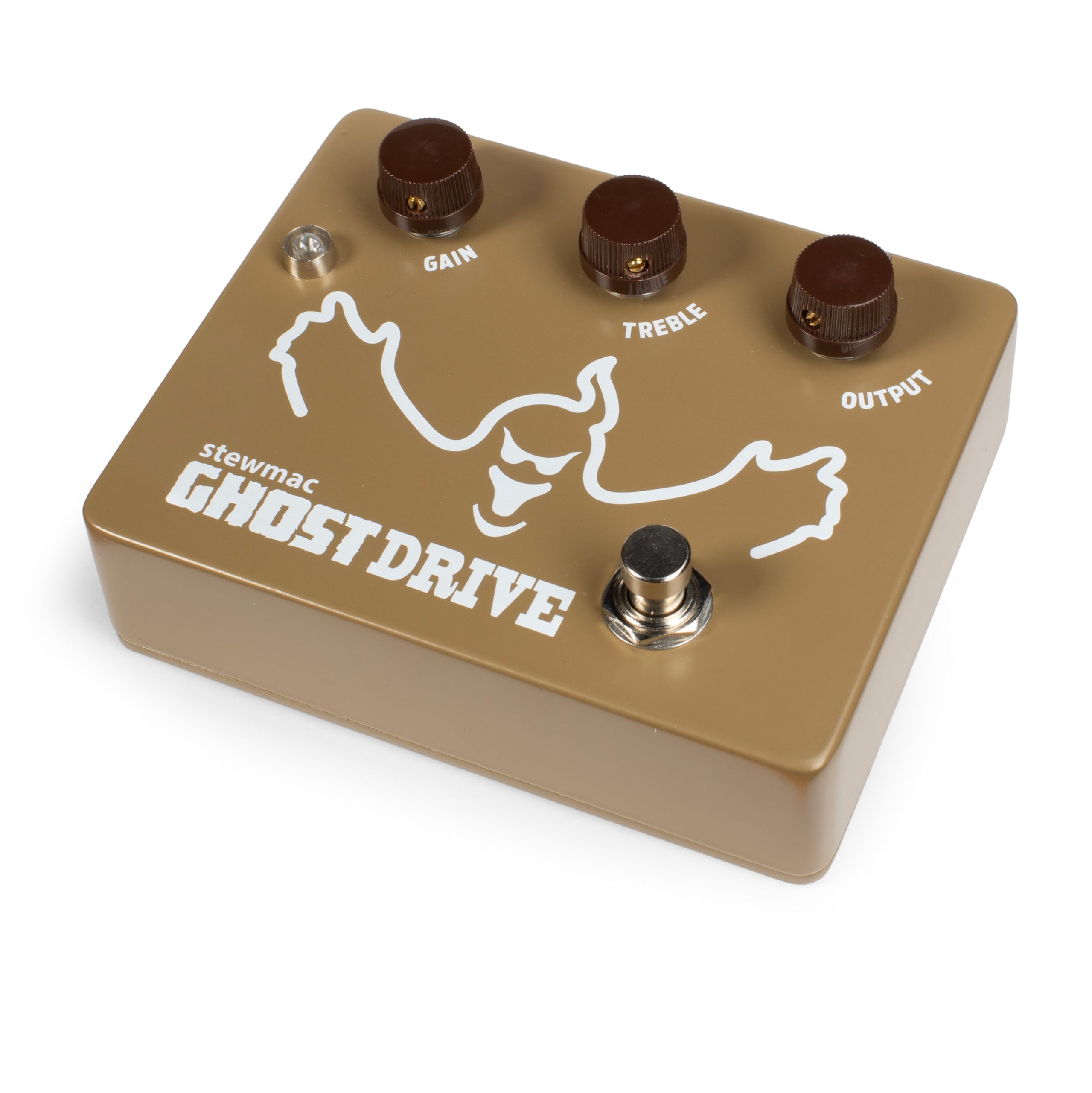 StewMac Ghost Drive Transparent Overdrive Pedal – Authentic Klon–Inspired Circuit – Professionally Built Overdrive Effects Pedal - Image 3