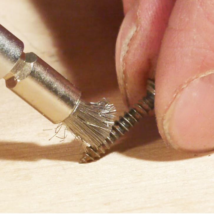 StewMac Guitar Tech Screwdriver Set – 36-Piece Bit Set for Guitar Hardware – Compact No-Spill Case – Magnetic Easy Grip Handle with Extender – Professional Luthier & Repair Tool Kit - Image 7