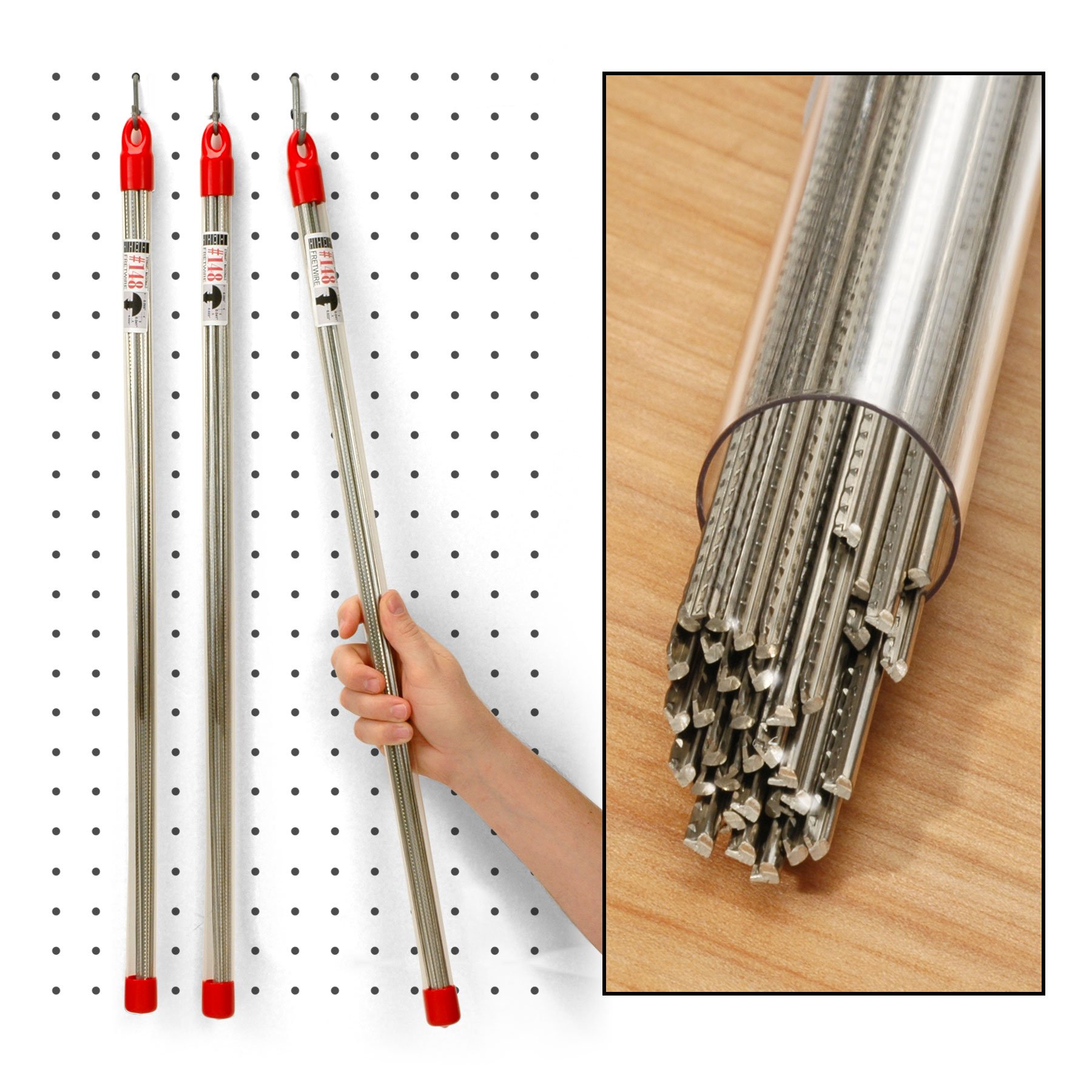 StewMac Wide Fretwire, Wide/Highest, 46-foot pack (1 pound) - Image 3