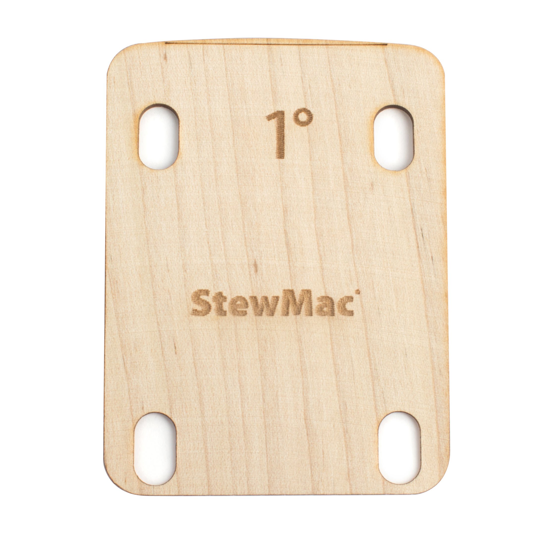 StewMac Neck Shims for Guitar, Shaped - 6 Pack of 1 Degree Shims - Image 3