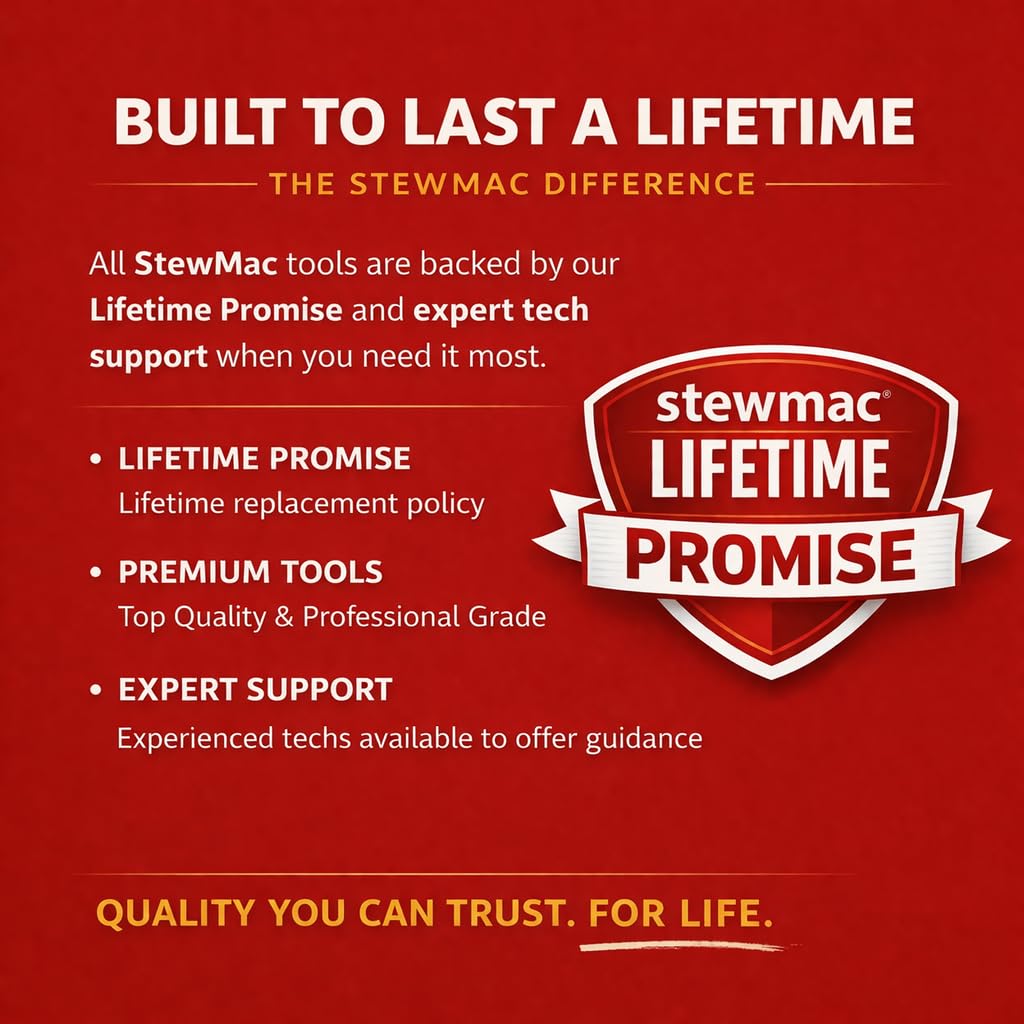 StewMac Safe-T-Planer Drill Press Planer - 2-3/4" Cutting Width - Precision Thicknessing Cutter for Wood & Guitar Parts - High-Speed Steel Blades - Image 5