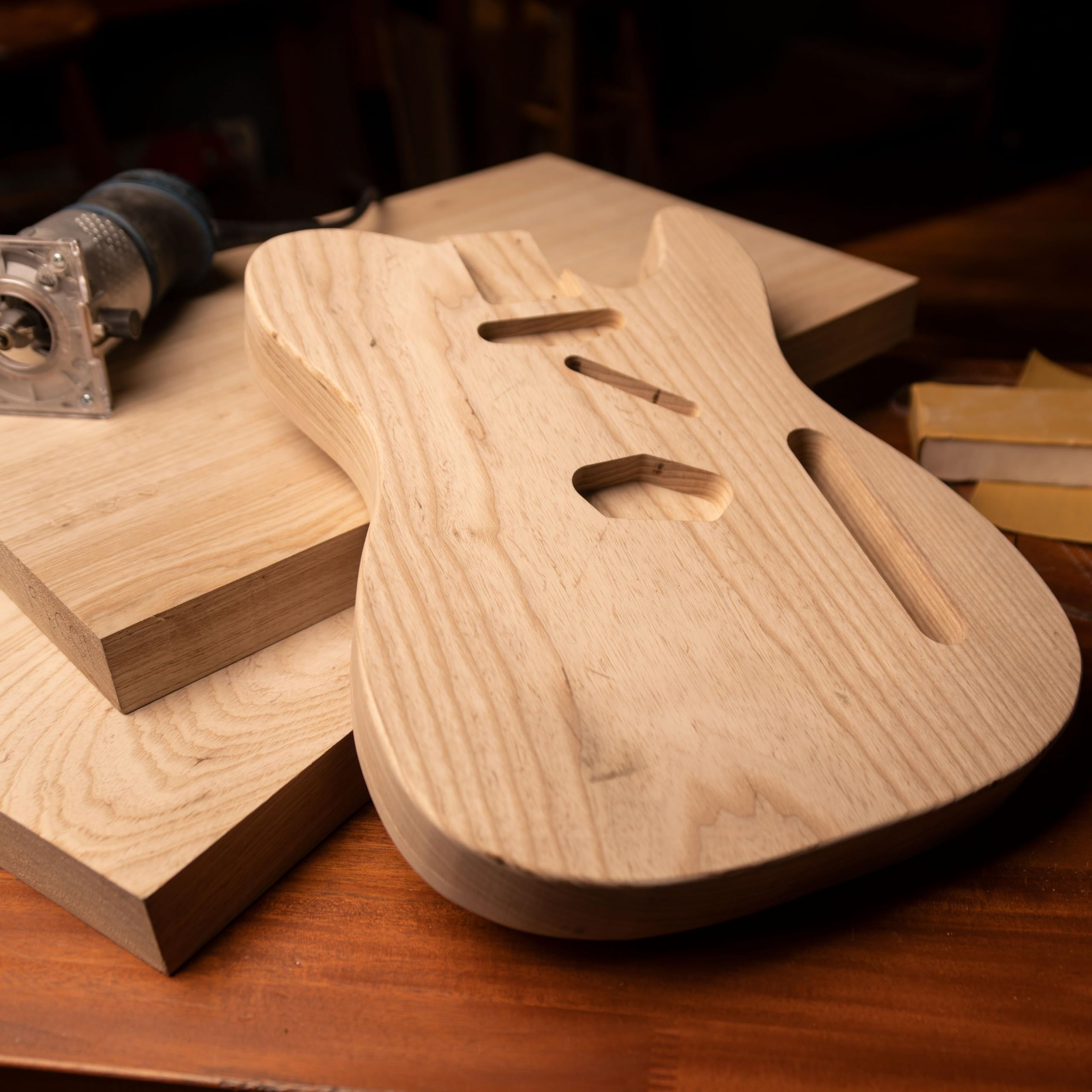 StewMac Swamp Ash Body Blank, 2-Piece (2621) - Image 3